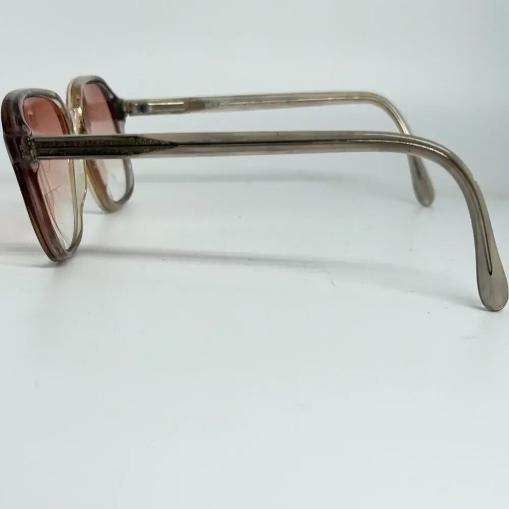 Vintage Mirari‎ 1502 6036 Gray Oval Sunglasses FRAMES ONLY 55-18-145 H19425